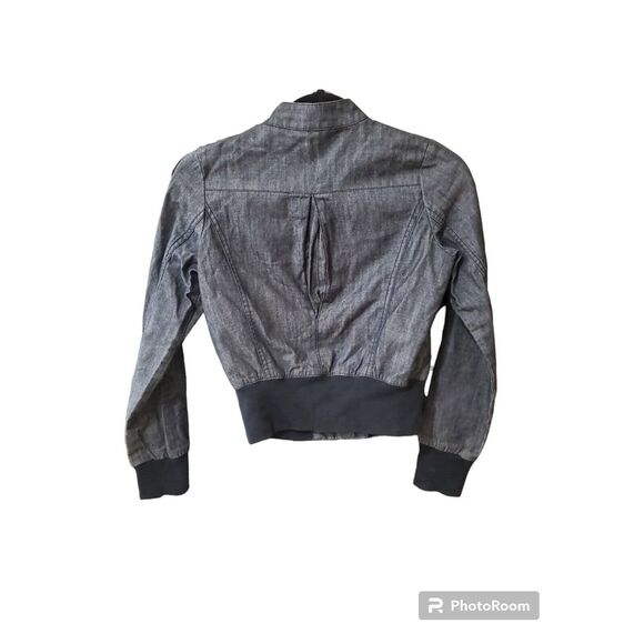 PAPAYA Authentic AMERICAN BRAND BLUE ZIP UP JACKET JUNIOR SZ SMALL - Picture 3 of 3